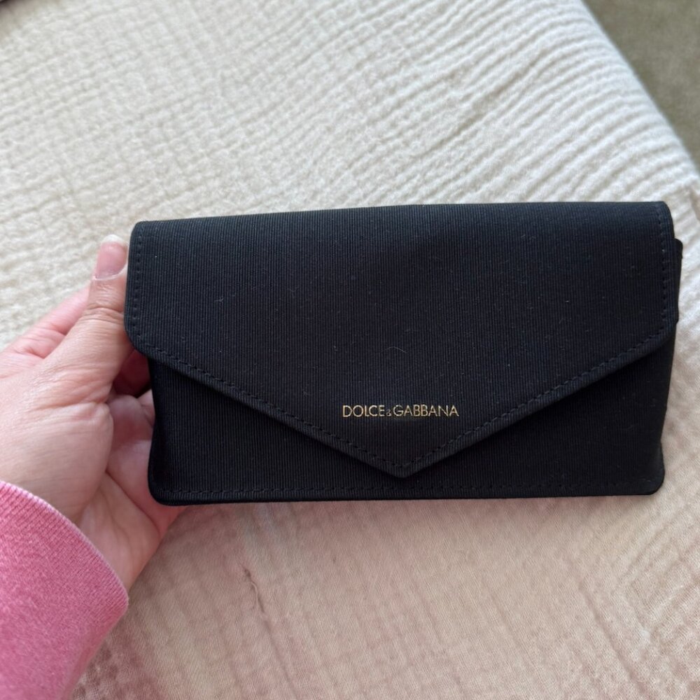Dolce & Gabbana Black Eyeglass / Sunglass Case